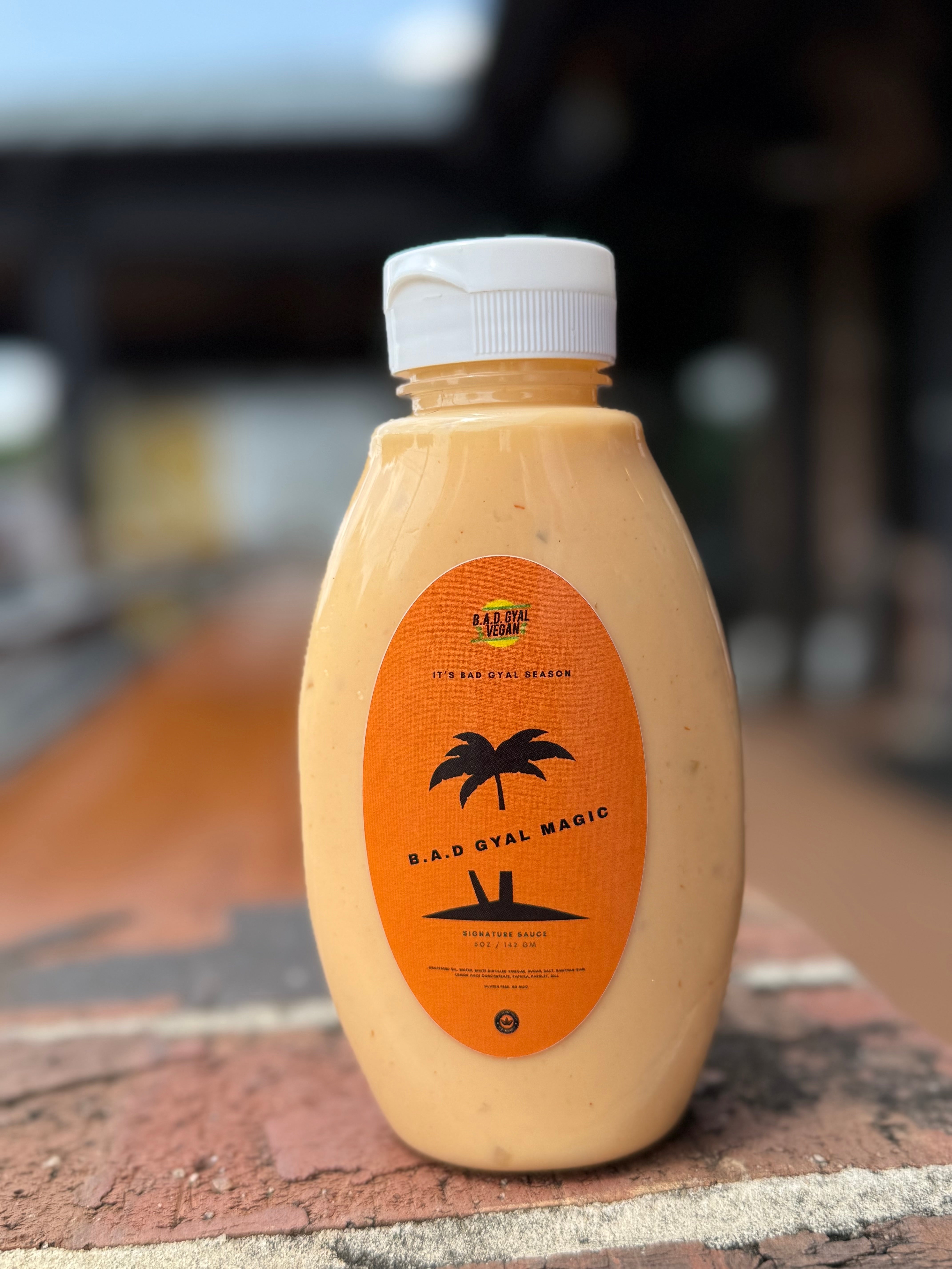 B.A.D. Gyal Magic Sauce bottle